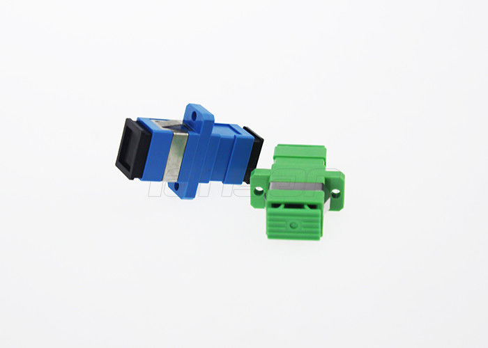 Low Insertion Loss Fiber SC Connector , Multimode OM3 Simplex Fiber