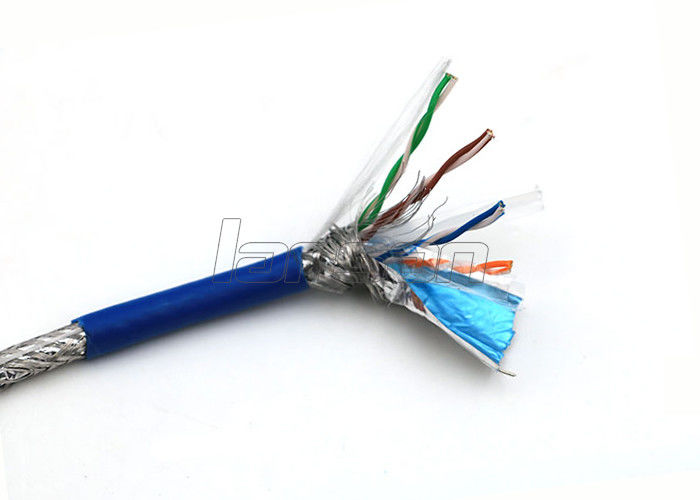 Network Cat6 SFTP Cable , Bare Copper Indoor Category 6 Cable
