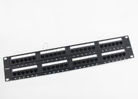 OEM Network Cable Assembly UTP 24 port cat6 patch panel RJ45 8 in 1 Station ID Modular