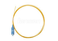 SC Connector Multimode Fiber Optic Patch Cord OM4 Low Insertion Loss OFN 1 Meter Pigtail