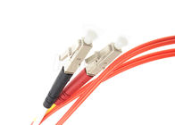 LC / SC UPC 2.0mm Fiber Optic Patch Cord Low Insertion Loss 1 Meter For Communication