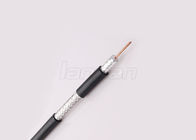 75 OHM Braiding CATV Coaxial TV Cable Rg11 Bare Copper Conductor With PVC Jacket