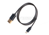 Foil 2A Nylon Braided Type C USB Cable For Mobile Phone FCC Certificate