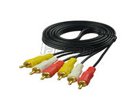 Round Special Cables RCA Video Cable 2 RCA 3 RCA Cable 2R / 3R For CCTV Cameras