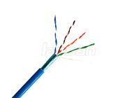 PVC FTP Cat5e Lan Cable Quick Installation With Bare Copper Conductor