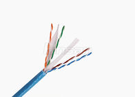 4P Twisted Solid Copper Cat6 Lan Cable 350Mzh Network Ethernet Cable