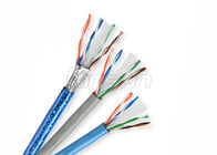 PVC Unshielded Copper 23AWG 4 Pair Cat6 Network Cable