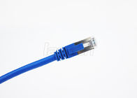 Customized Cat5e Patch Cord 24AWG Stranded Bare Copper RoSH PVC For Cabling System
