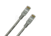 CCA Round Cat6 Ethernet Network Cable RJ45 To RJ45 Male Patch Cord PVC Jacket