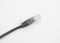 High Frequency Cat6 Patch Cord / Cat6 UTP Cable With PVC Jacket Pass Fluke Test