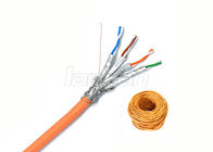 Al Foil Cat6A Lan Cable Copper Braiding Cat6a SFTP Cable