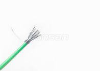 SFTP Cat6A Lan Cable , 23AWG LAN Cable Network Cable 30V With PVC Jacket 305M