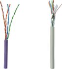 4 Pairs BC/CCA Network Ca Lan Cable For Voice Data / Graphic Image