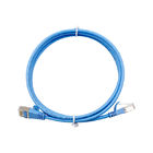Stranded Copper SFTP Cat6a Patch Cord 24AWG With ROHS Jacket