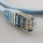 Pure Copper SSTP Shielding 24AWG 1FT CAT6A Patch Cord