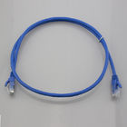Super Slim Cat6 FTP Cable , With RJ45 Shielded Plug, Patch Cord Pass Fluke Channel Test
