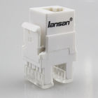 Cat6 UTP Keystone Jack 110 IDC 180 Degree Ethernet Cable System