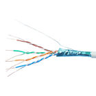 Al Foil PVC HDPE FTP Cat5e Cable With BC Conductor