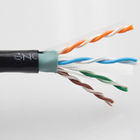 Indoor 4 Pairs 0.55mm CCA Network Lan Cable 305mPull/Box