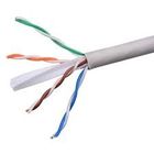 Polyethylene BC HDPE Unshielded Cat6 Cable PVC CM CMR 305m ETL
