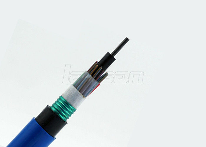 OM4 24core Multimode Fiber Cables PE Jacket Outdoor Optical Fiber Cable