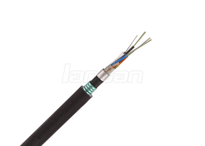 OM4 24core Multimode Fiber Cables PE Jacket Outdoor Optical Fiber Cable