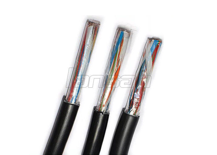 Outdoor Bare Copper Cat3 Telephone Cable / Cat3 25 Pair Cable For