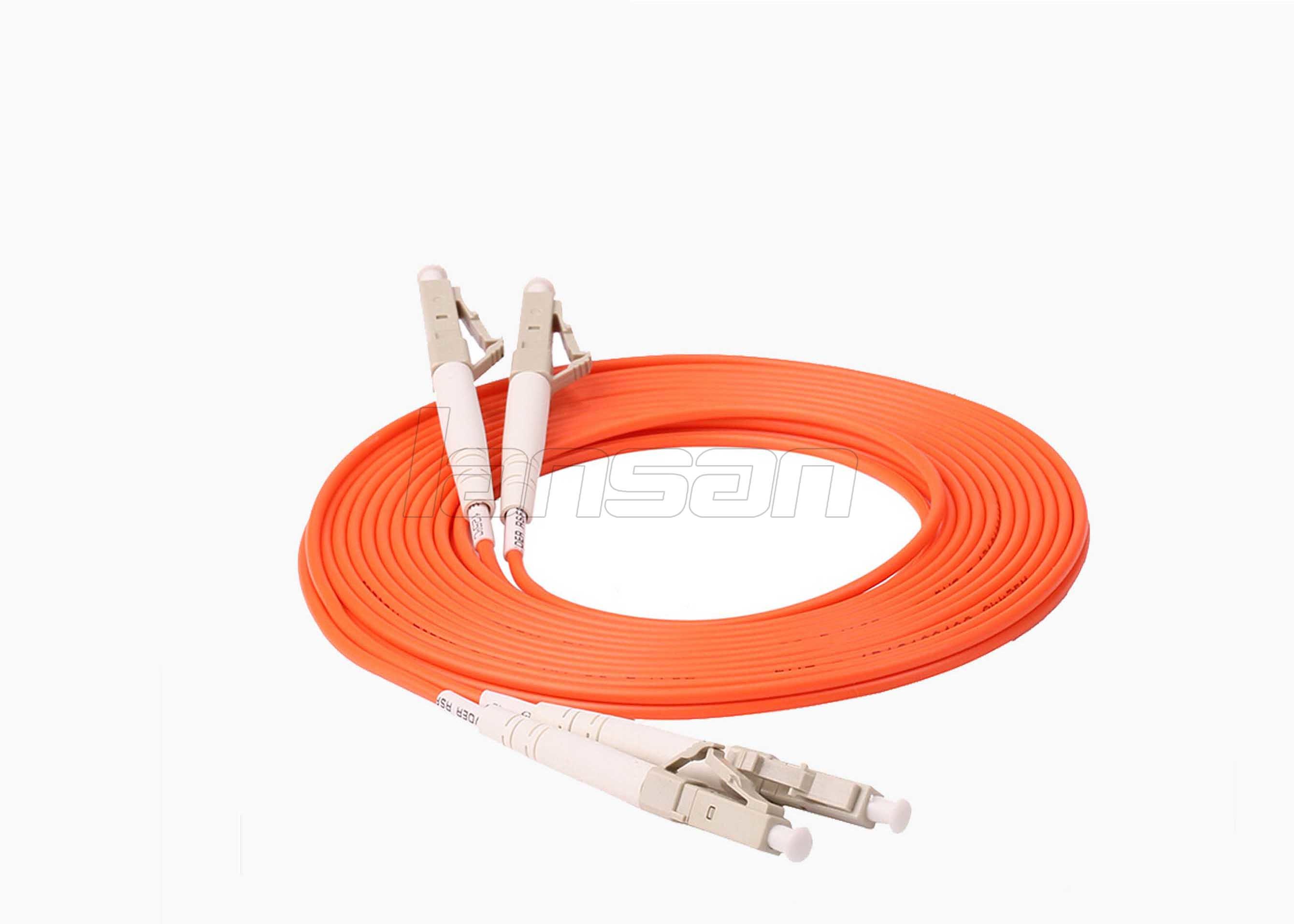 Good Repeatability LC LC Fiber Patch Cord , Single Mode OS2 Fiber Cable