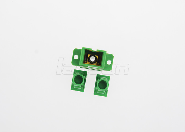 Low Insertion Loss Fiber SC Connector , Multimode OM3 Simplex Fiber