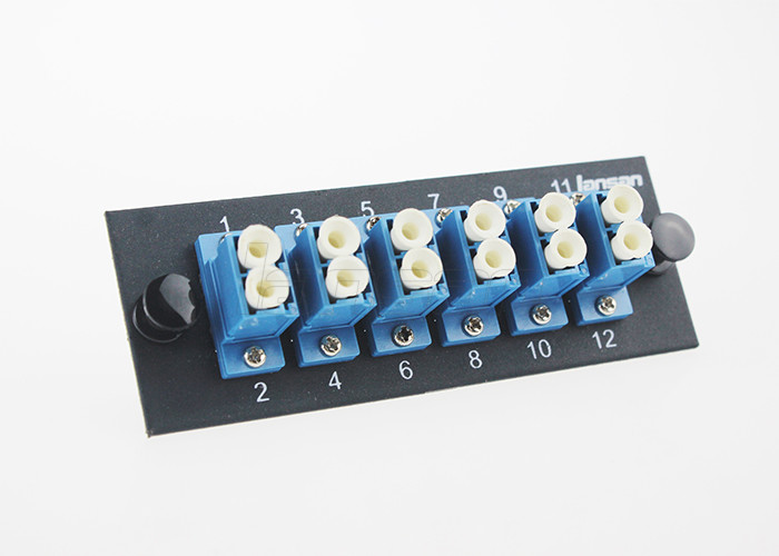Single Mode / Multimode Fiber Optic Cable Assembly Duplex 8 Port LC ...