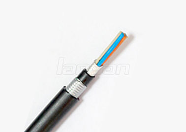 2 - 288 Core Armored Optical Cable , GYTA53 OS2 PE Jacket Loose Tube Fiber Cable
