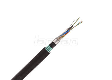 Double PE Jacket GYTA53 Fiber Optic Cable OM3 Multimode 1000 Meters / Roll