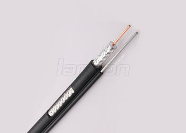 Rg6 2C Power Line Coaxial TV Cable CCS Conductor For Audio / Power Transmission