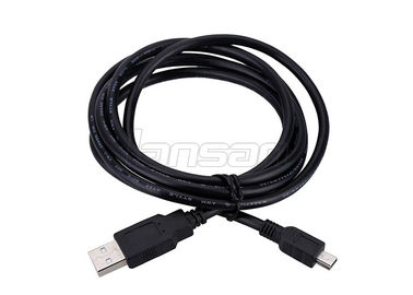 Metal Grinding Custom Charging Cables , Many Colours 2.1 A USB Cable For Mobile Phone