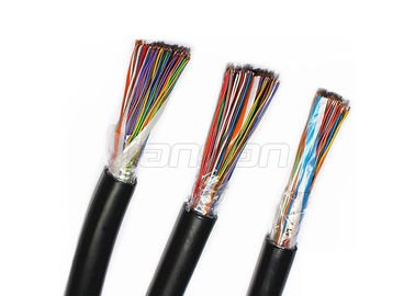 Outdoor Bare Copper Cat3 Telephone Cable / Cat3 25 Pair Cable For Communication