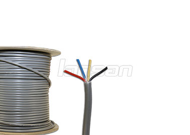 Solid Bare Copper 4 Core Shielded Fire Alarm Cable , Fire Resistant Cable With PVC Jacket