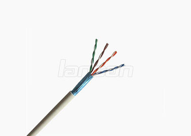PVC FTP Al Foil Cat5e Lan Cable With Bare Copper Conductor