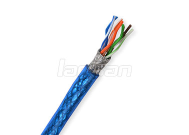 Computer 4 Pair Cat5e Cable BC 0.50 Solid Bare Copper SFTP Cable 300m/Roll