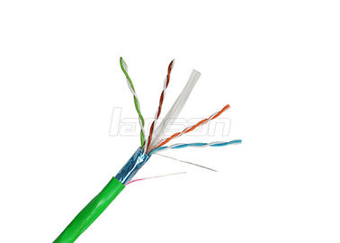 Indoor Cat6 Lan Cable FTP 0.57mm CCA 1000ft For Graphic Image CE Approved