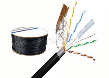 PVC Unshielded Copper 23AWG 4 Pair Cat6 Network Cable