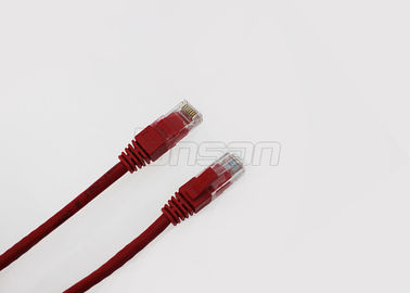 Multi Cord CCA UTP Cat5e Patch Cable , Network Patch Cable With ROHS Jacket