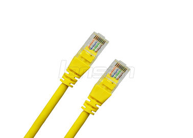 Color Customized 4 Pairs Cat6 UTP Cable , RJ45 Ethernet Patch Cord Pass Fluke Test