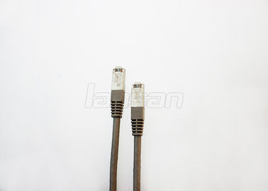 Flexible Cat6 FTP Sranded Cat6 Copper Cable , 50U Gold Plated Cat6 RJ45 Patch Cable