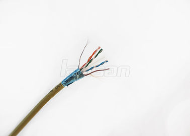 High Security Cat6 Shielded Patch Cable Iron Housing Connector For Computer Networks
