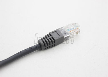 Humanized Design Cat6 Patch Cord  ROHS Jacket 24 AWG Cable For Network