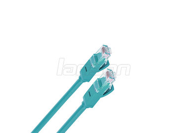 PVC Connector Cat6A Patch Cord Pure Copper Wire Material For Communication