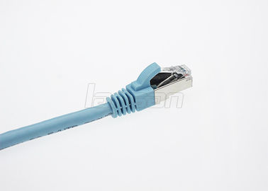 26AWG PVC Jacket Bare Copper Cat6a Patch Cables