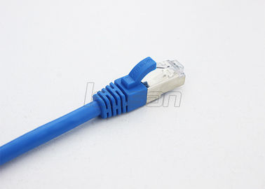CAT7 / Cat6A Patch Cord 24AWG UTP / FTP / SFTP RJ45 For Computer Network