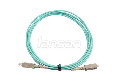 SC APC Fiber Patch Cord Simplex G652D LSZH  Lszh Fiber Optic Cable For CATV