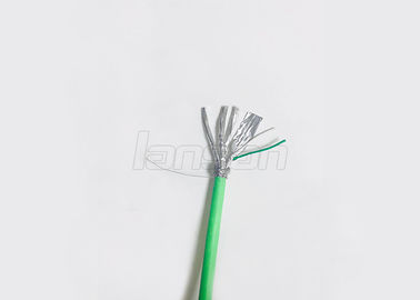 PVC Jacket HDPE Insulation Bare Copper Cat 7 Ethernet Cable